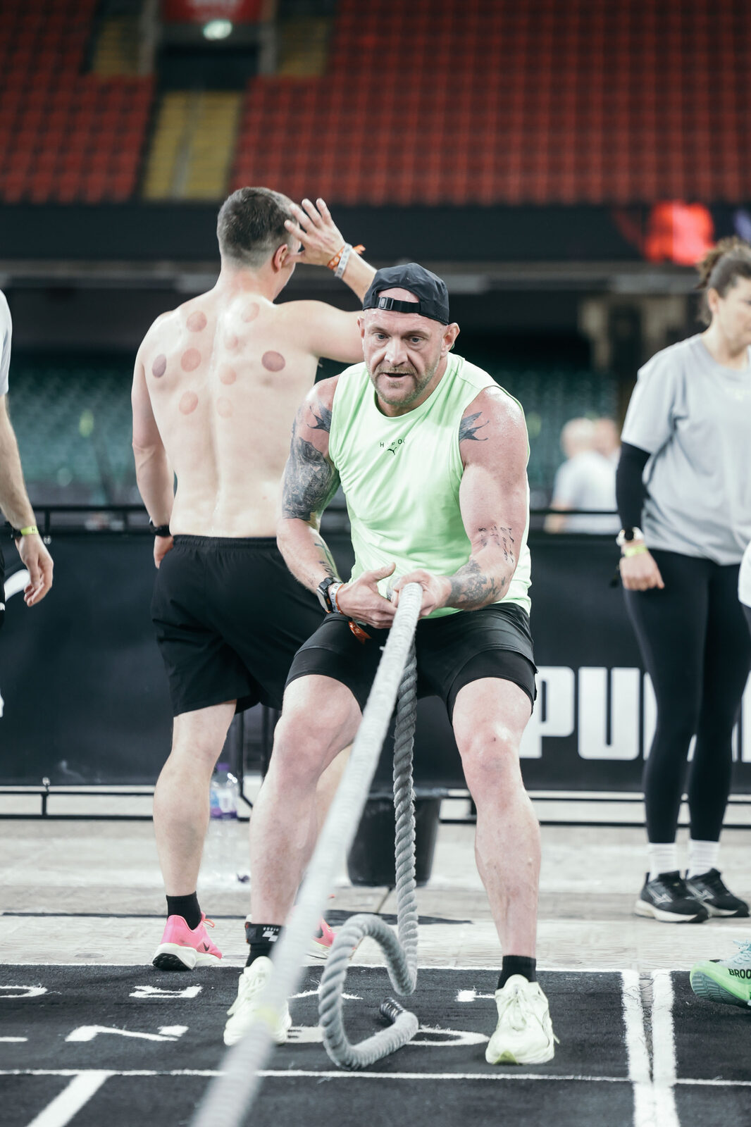 Julian competing at Hyrox — the level after the next level